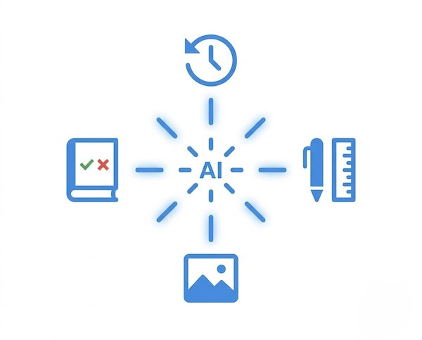 Context tools for AI translation: glossary, style guide, memory & screenshots