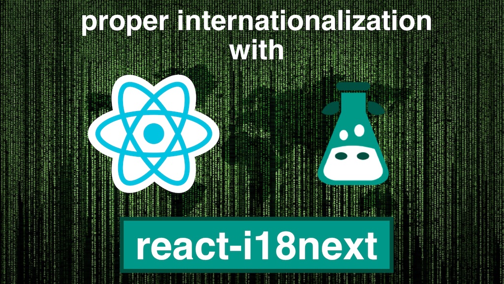 React Localization - Internationalize with i18next