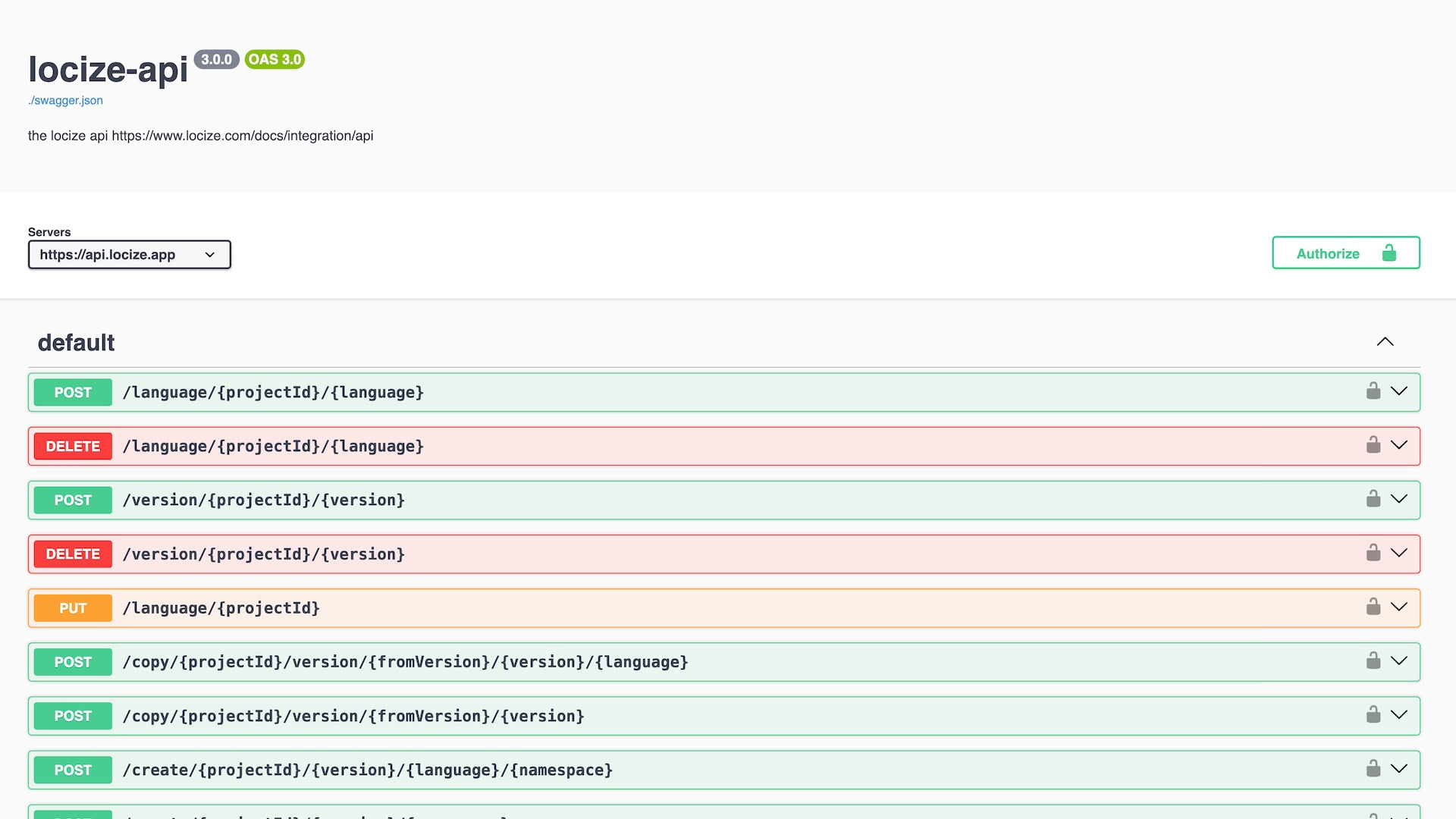 Click to view larger Locize api