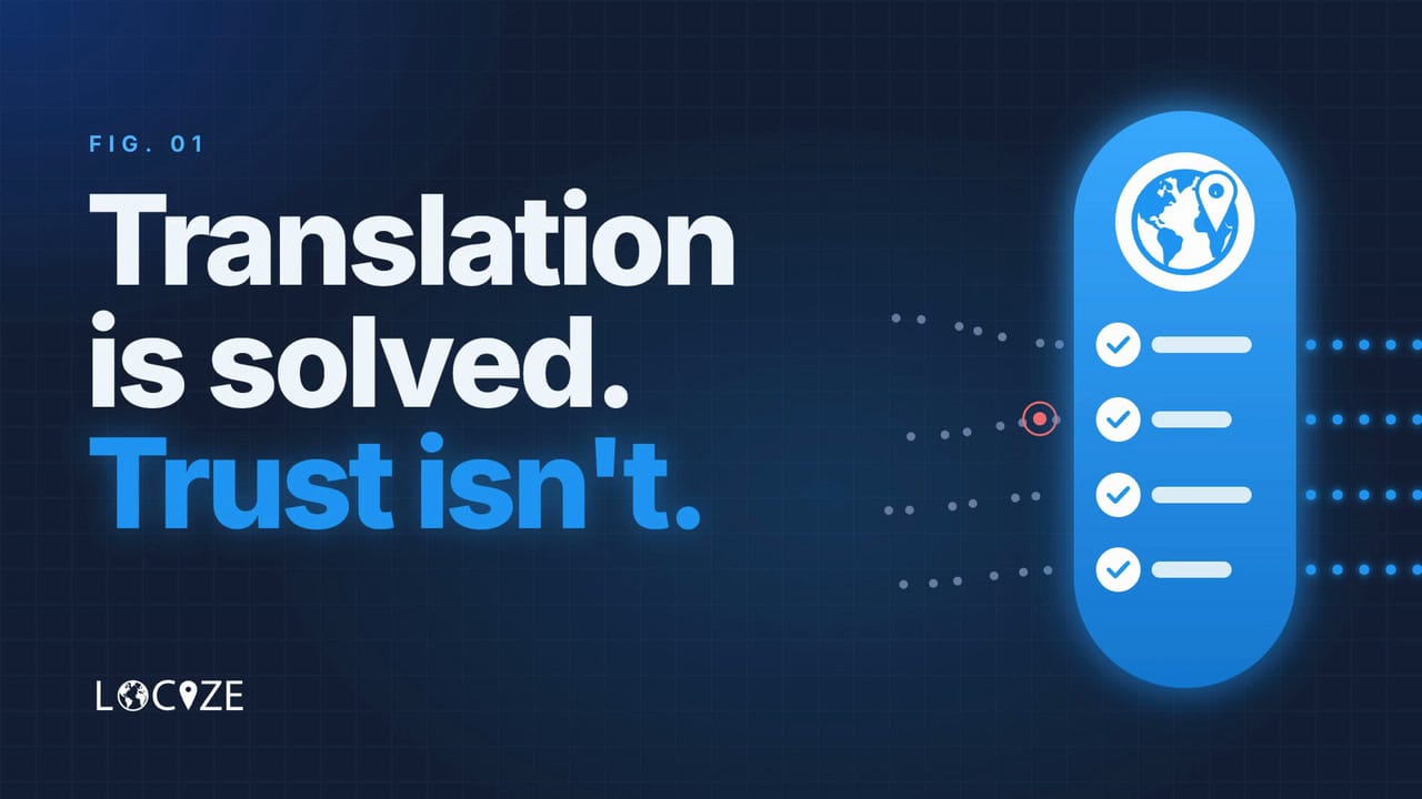 Your AI translated "Save" as "saving money" (90 seconds)